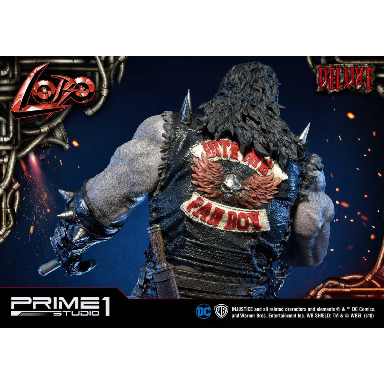 Prime One Studio - LOBO Versión Deluxe - Injustice: Gods Among Us Ultimate Museum Masterline Series 1/3