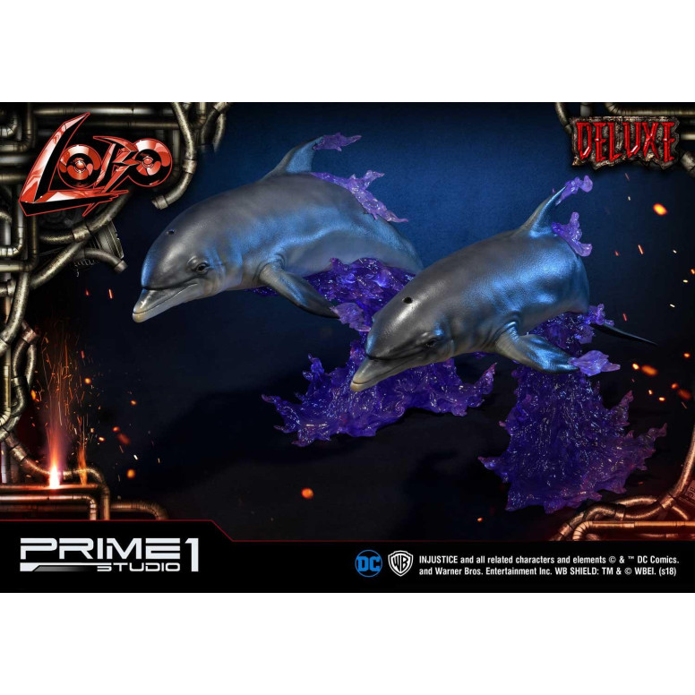Prime One Studio - LOBO Versión Deluxe - Injustice: Gods Among Us Ultimate Museum Masterline Series 1/3