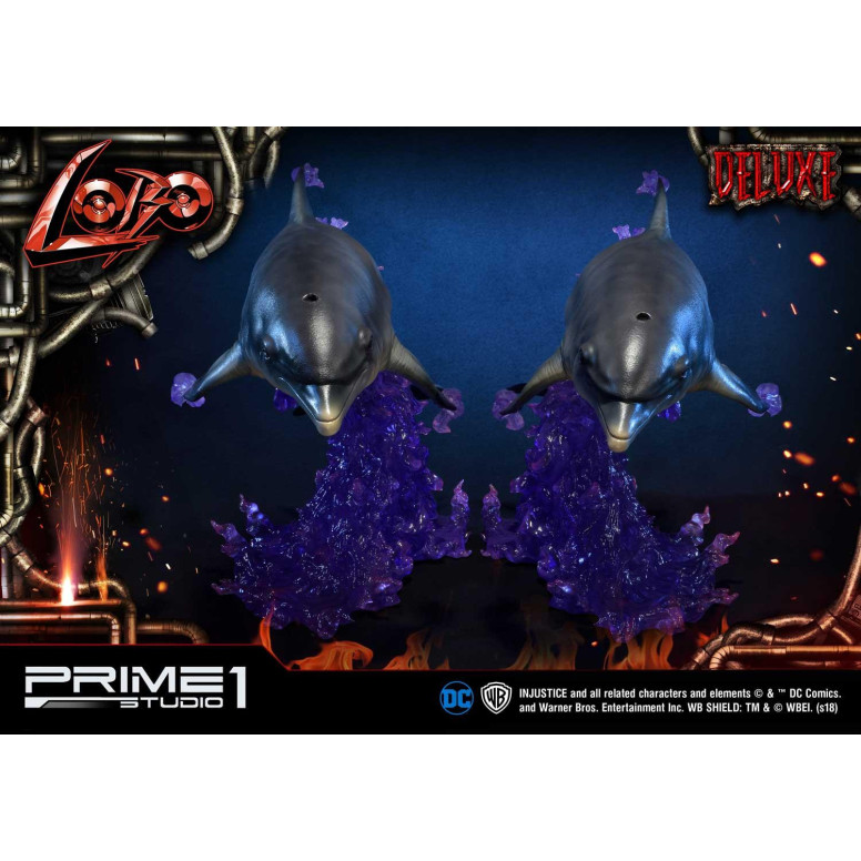 Prime One Studio - LOBO Versión Deluxe - Injustice: Gods Among Us Ultimate Museum Masterline Series 1/3