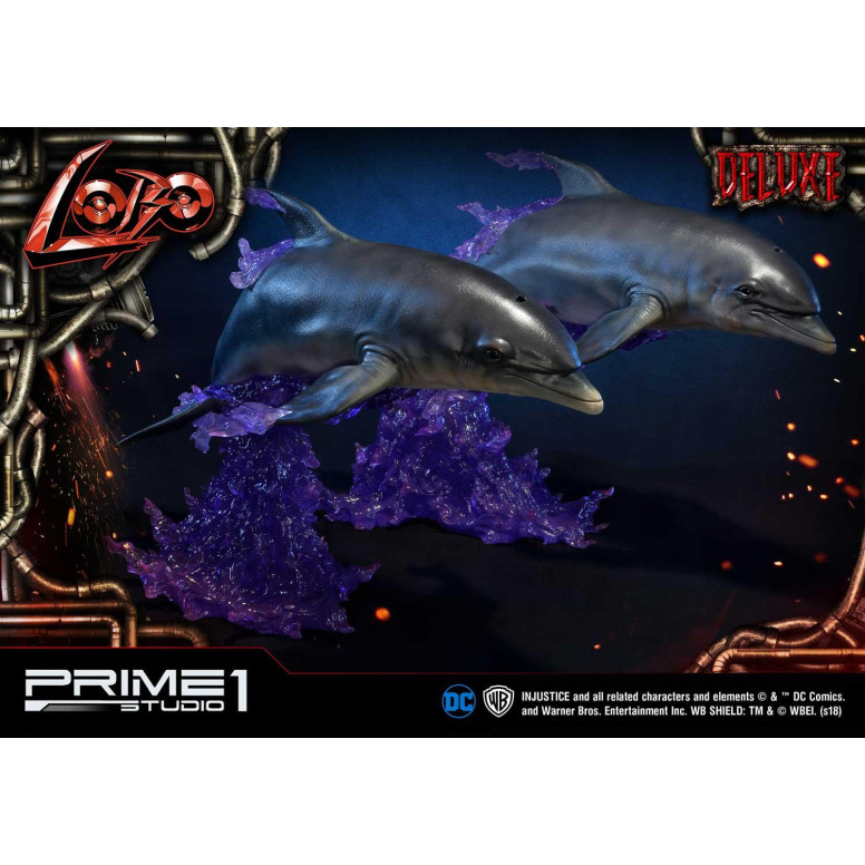 Prime One Studio - LOBO Versión Deluxe - Injustice: Gods Among Us Ultimate Museum Masterline Series 1/3