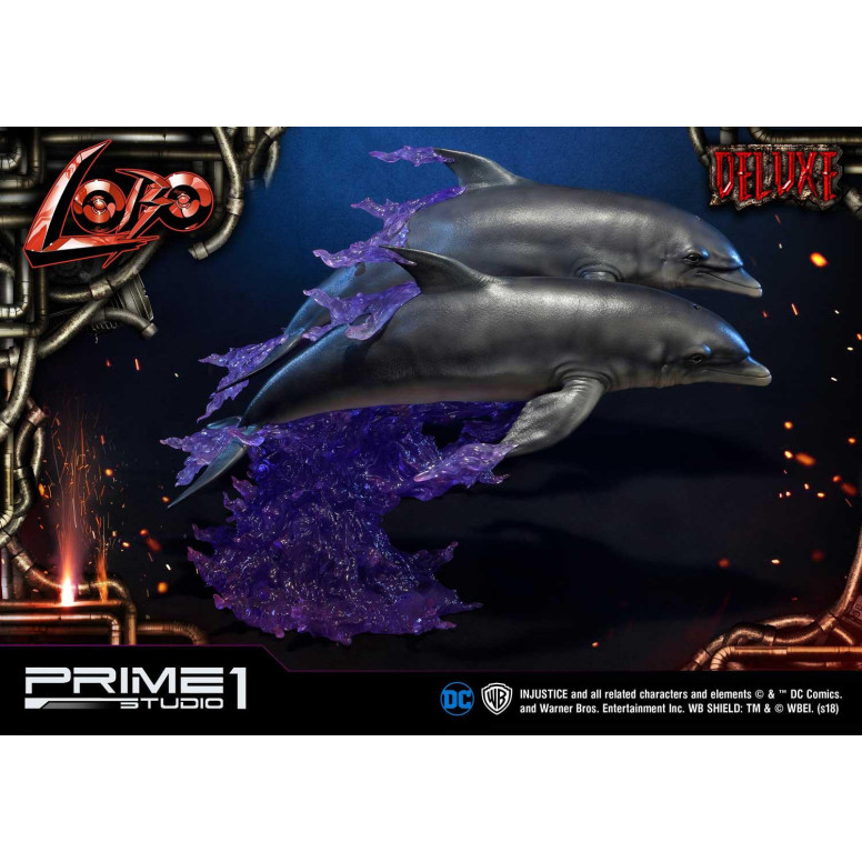 Prime One Studio - LOBO Versión Deluxe - Injustice: Gods Among Us Ultimate Museum Masterline Series 1/3
