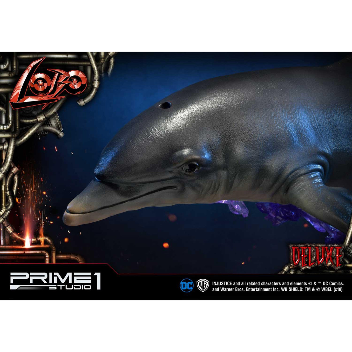 Prime One Studio - LOBO Versión Deluxe - Injustice: Gods Among Us Ultimate Museum Masterline Series 1/3