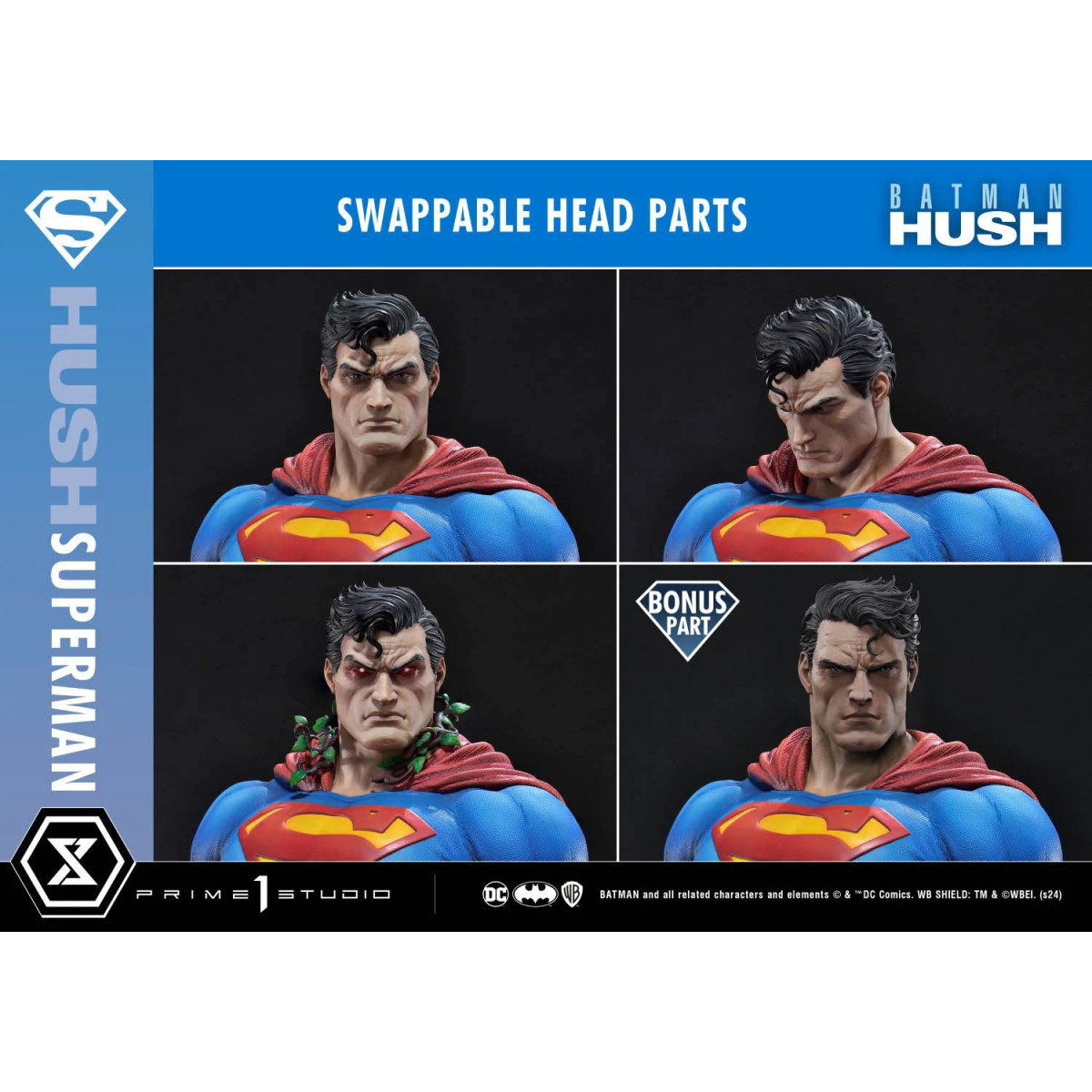 Prime 1 Studio - Batman: Hush (Cómic) Superman Bonus Version- Ultimate Premium Masterline Series 1/4 Figurine