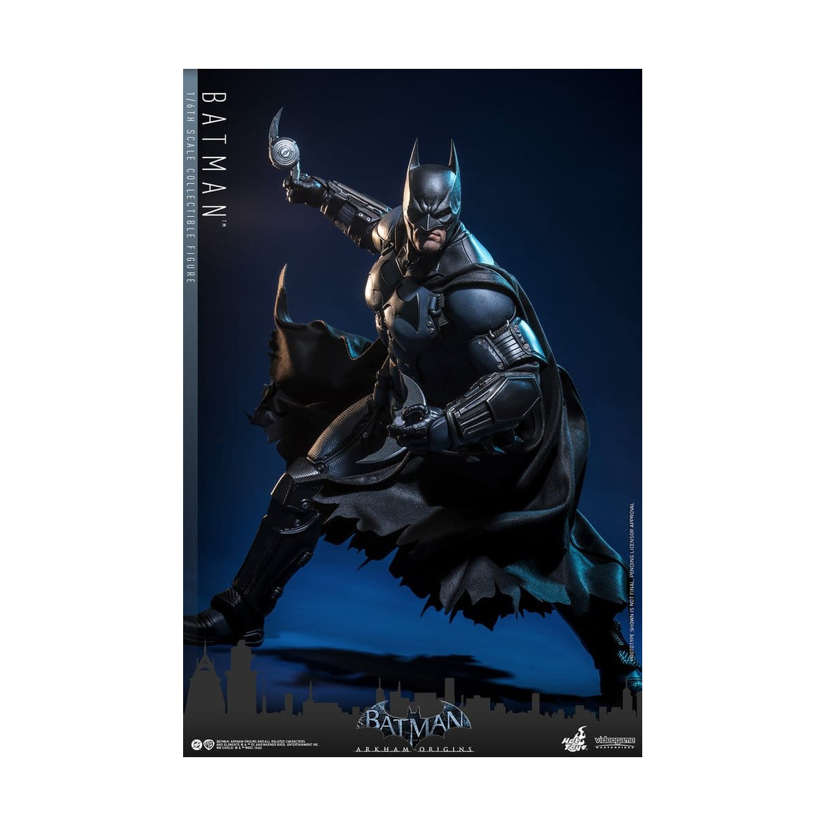 Hot Toys Batman: Arkham Origins - Batman Videojuego Masterpiece 1/6