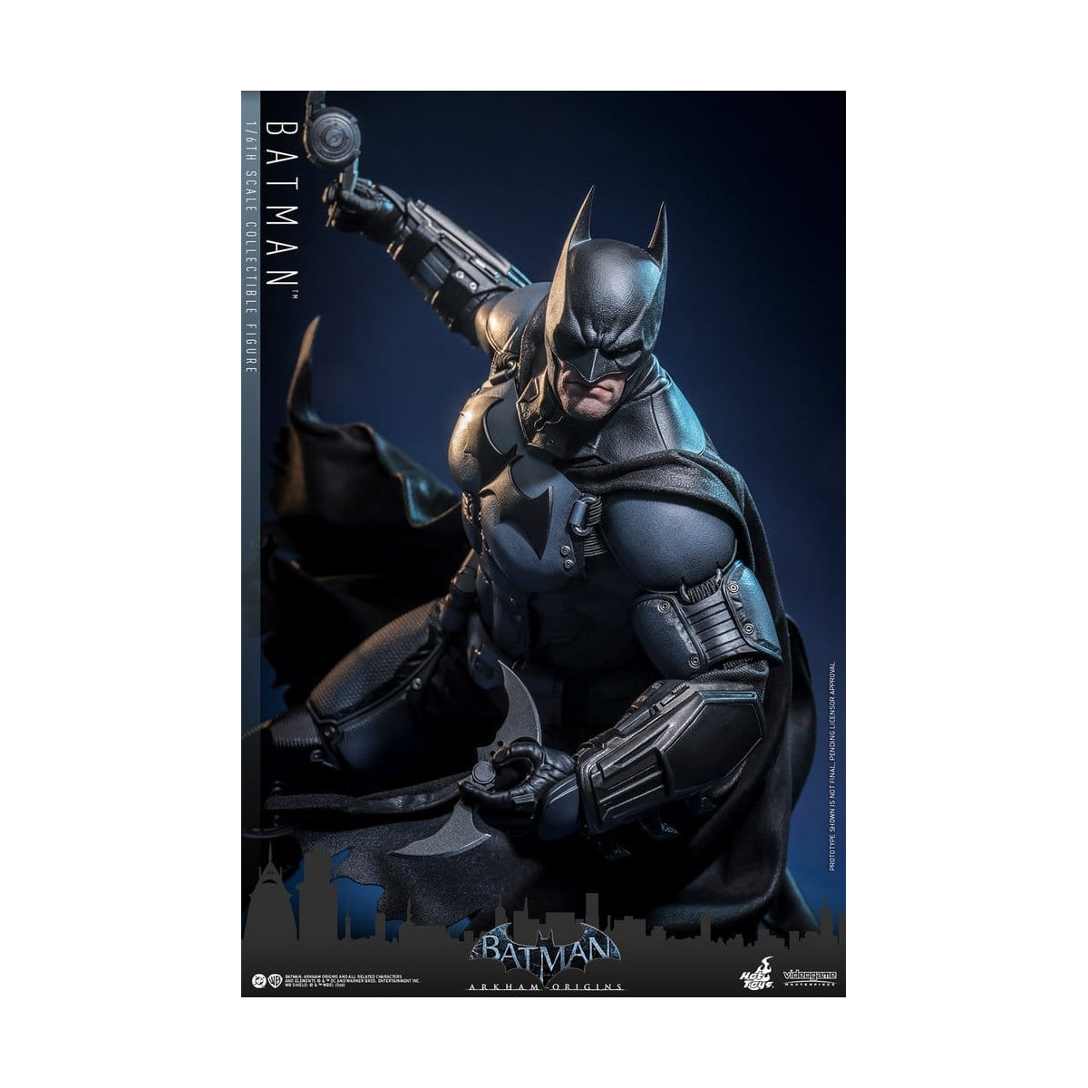 Hot Toys Batman: Arkham Origins - Batman Videojuego Masterpiece 1/6