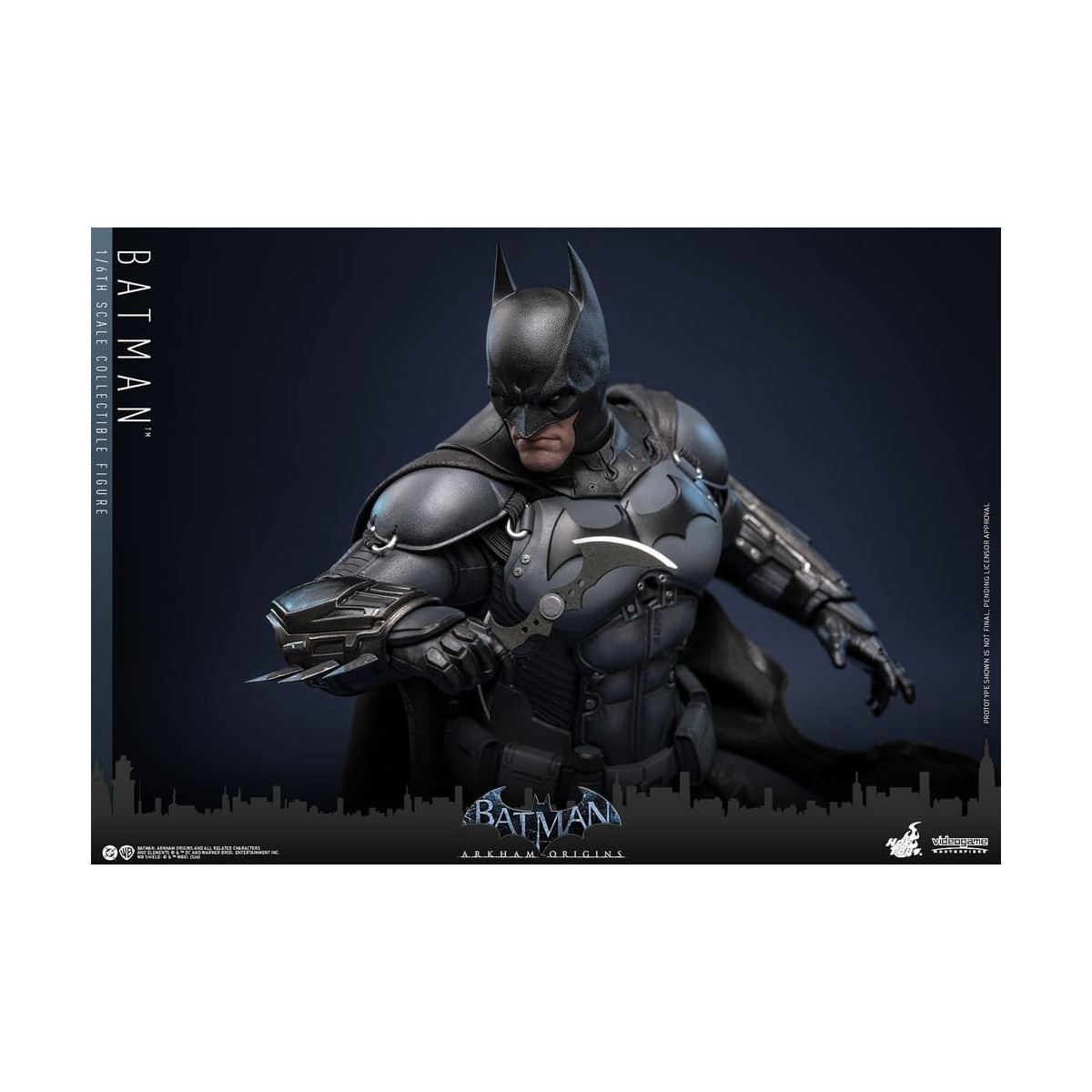 Hot Toys Batman: Arkham Origins - Batman Videojuego Masterpiece 1/6