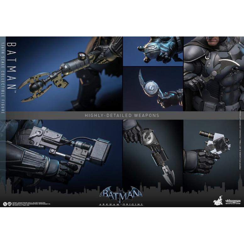 Hot Toys Batman: Arkham Origins - Batman Videojuego Masterpiece 1/6