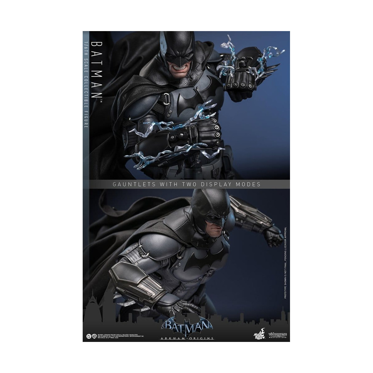 Hot Toys Batman: Arkham Origins - Batman Videojuego Masterpiece 1/6