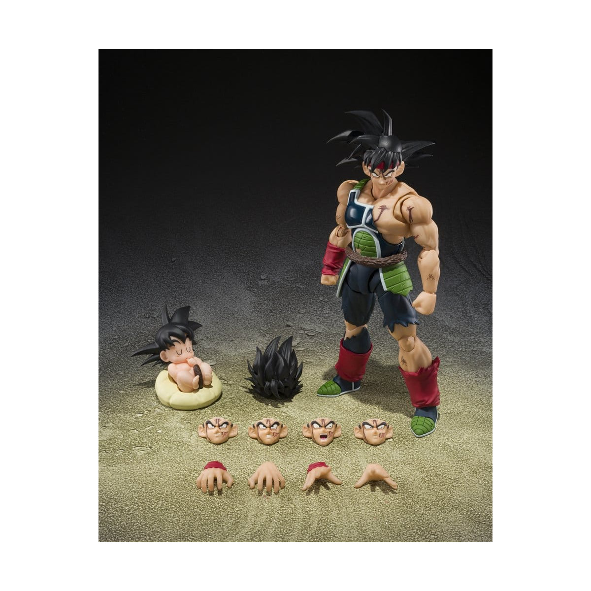 Bandai Tamashii - Dragon Ball Z - Bardock, el padre de Goku - SHF SHFiguarts