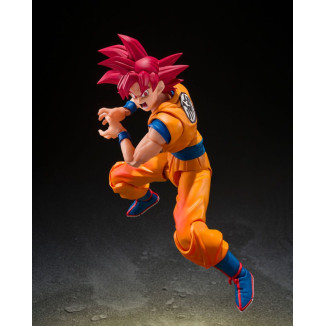 Bandai Tamashii - Dragon Ball Super - Super Saiyan Dios Hijo Goku (Aura de Dios) - SHF SHFiguarts