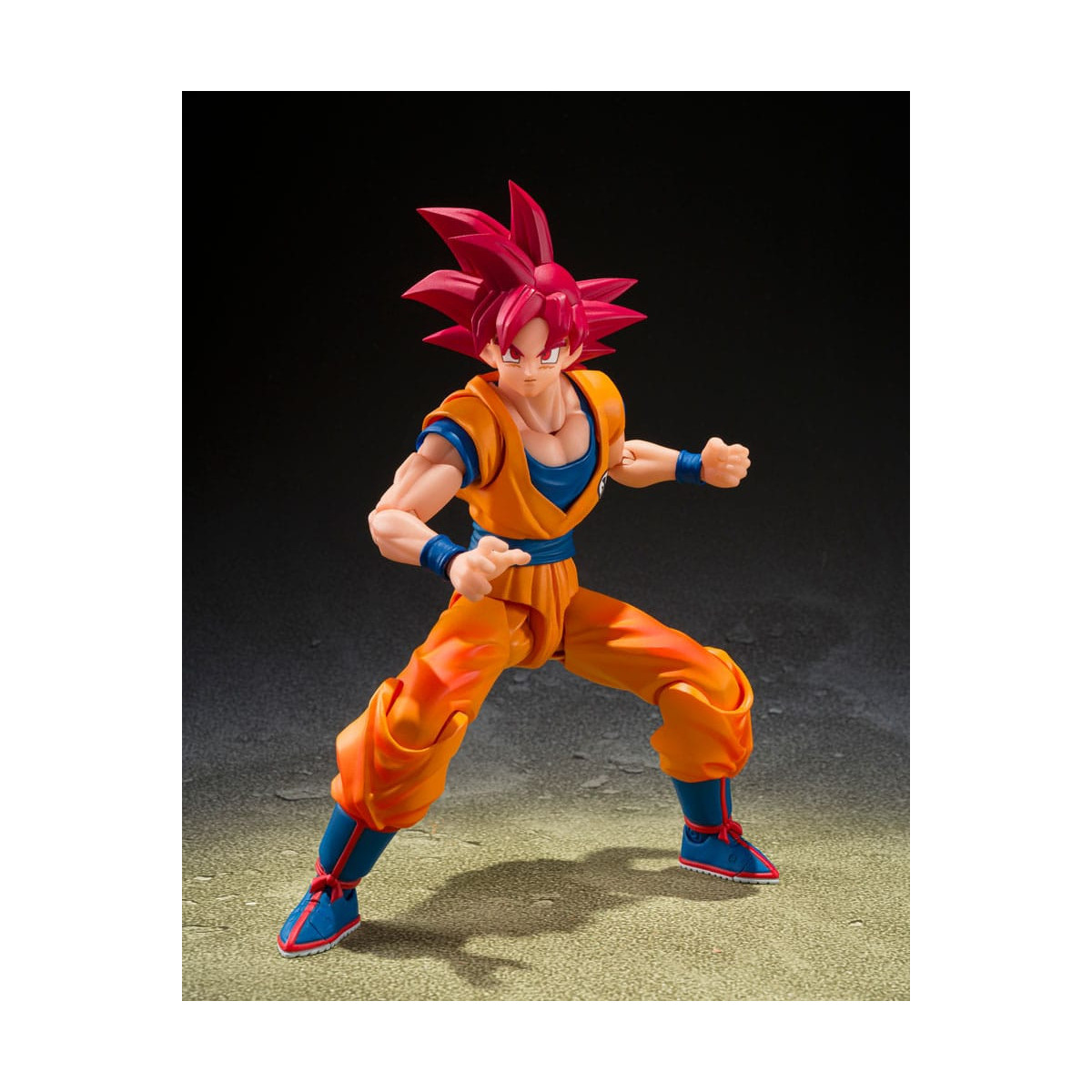 Bandai Tamashii - Dragon Ball Super - Super Saiyan Dios Hijo Goku (Aura de Dios) - SHF SHFiguarts