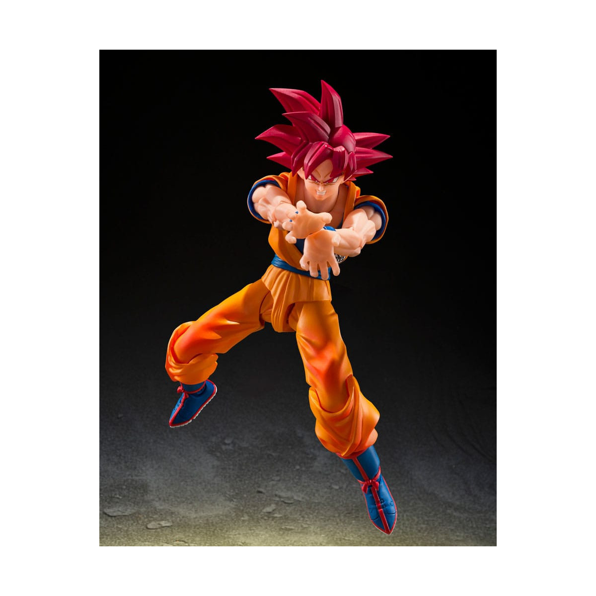 Bandai Tamashii - Dragon Ball Super - Super Saiyan Dios Hijo Goku (Aura de Dios) - SHF SHFiguarts