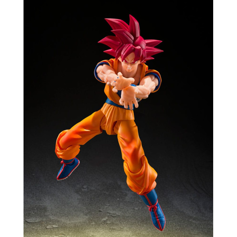 Bandai Tamashii - Dragon Ball Super - Super Saiyan Dios Hijo Goku (Aura de Dios) - SHF SHFiguarts