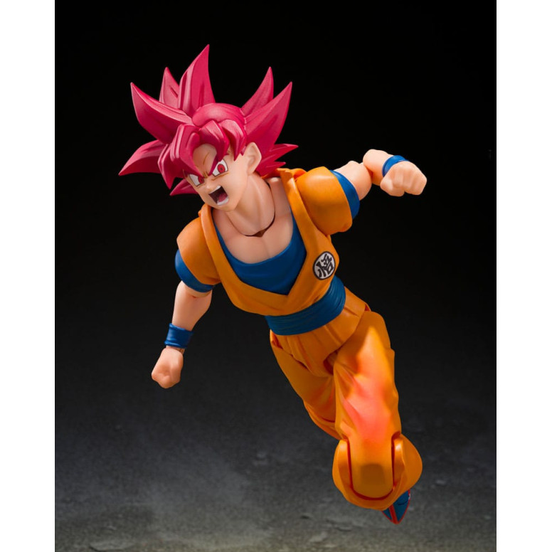 Bandai Tamashii - Dragon Ball Super - Super Saiyan Dios Hijo Goku (Aura de Dios) - SHF SHFiguarts