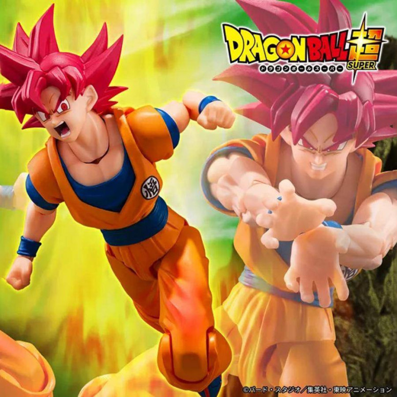 Bandai Tamashii - Dragon Ball Super - Super Saiyan Dios Hijo Goku (Aura de Dios) - SHF SHFiguarts