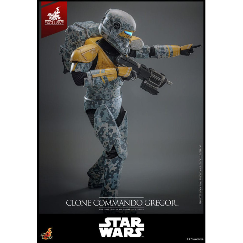 Hot Toys Star Wars - Clone Commando Gregor - The Clone Wars 1/6 Hot Toys Exclusive