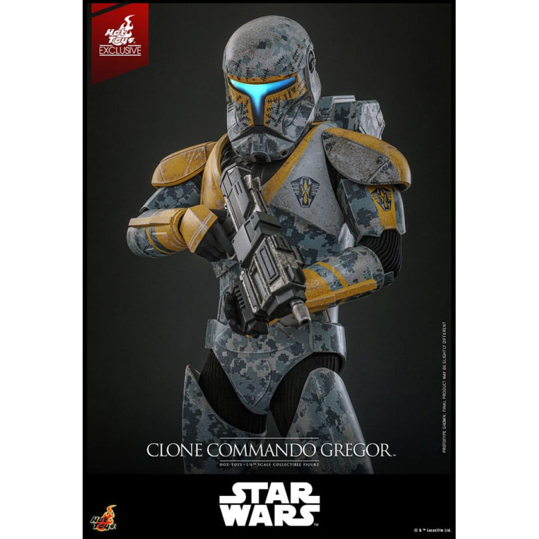 Hot Toys Star Wars - Clone Commando Gregor - The Clone Wars 1/6 Hot Toys Exclusive