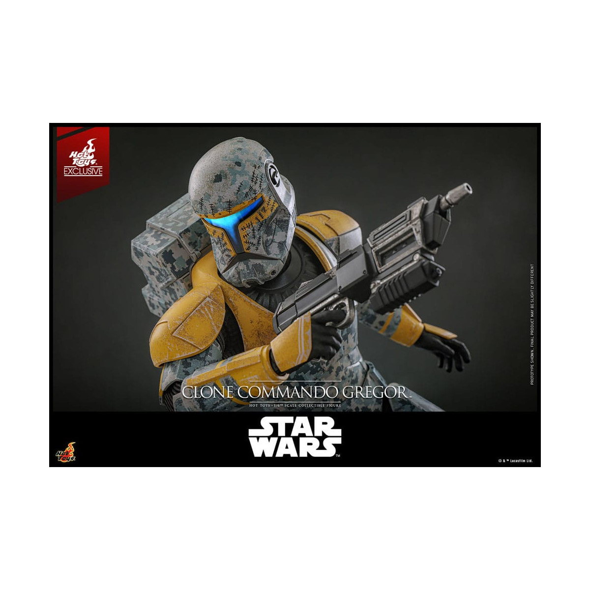 Hot Toys Star Wars - Clone Commando Gregor - The Clone Wars 1/6 Hot Toys Exclusive