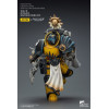 Joytoy - Warhammer - Imperial Fists - Bibliotecario Cónsul con Hacha de Fuerza y Pistola de Proyectiles 1/18