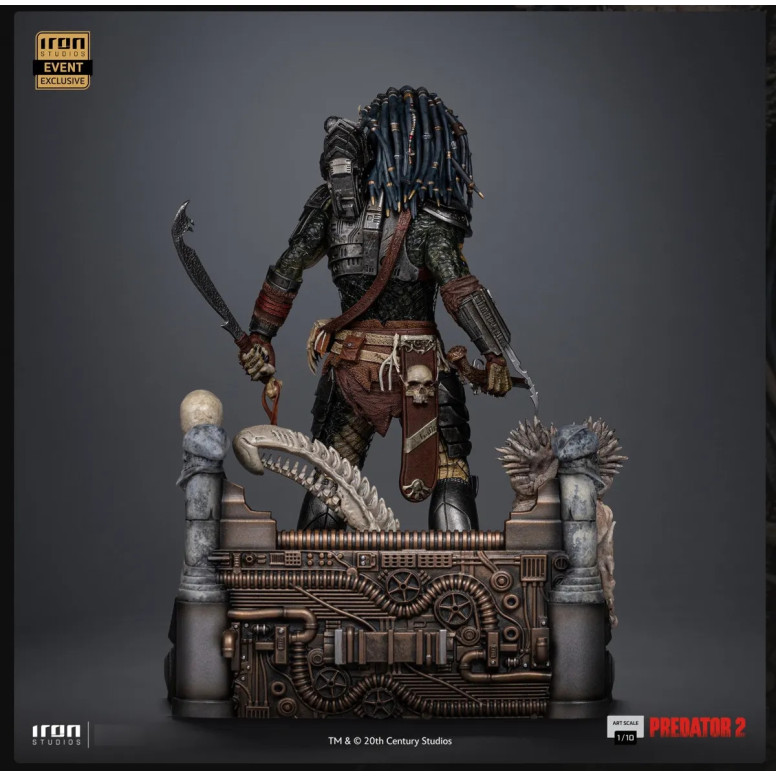 Iron Studios Predator 2 - Elder Predator CCXP 2025 exclusivo - Art Scale 1/10