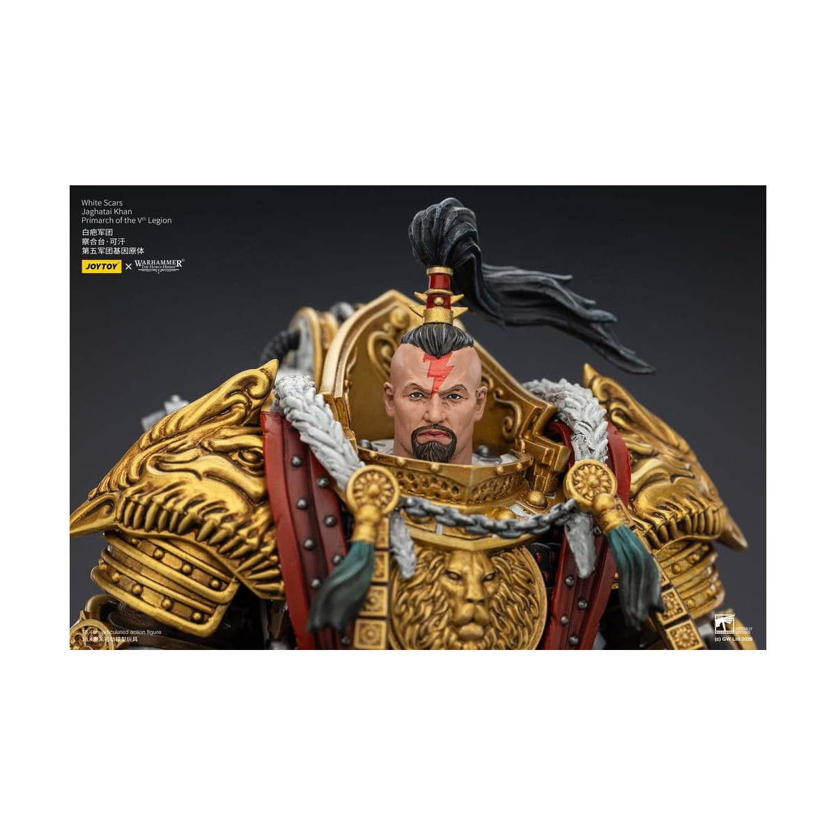 JoyToy Space Marines - Cicatrices Blancas - Jaghatai Khan Primarca de la Vª Legión 1/18 - La Herejía de Horus