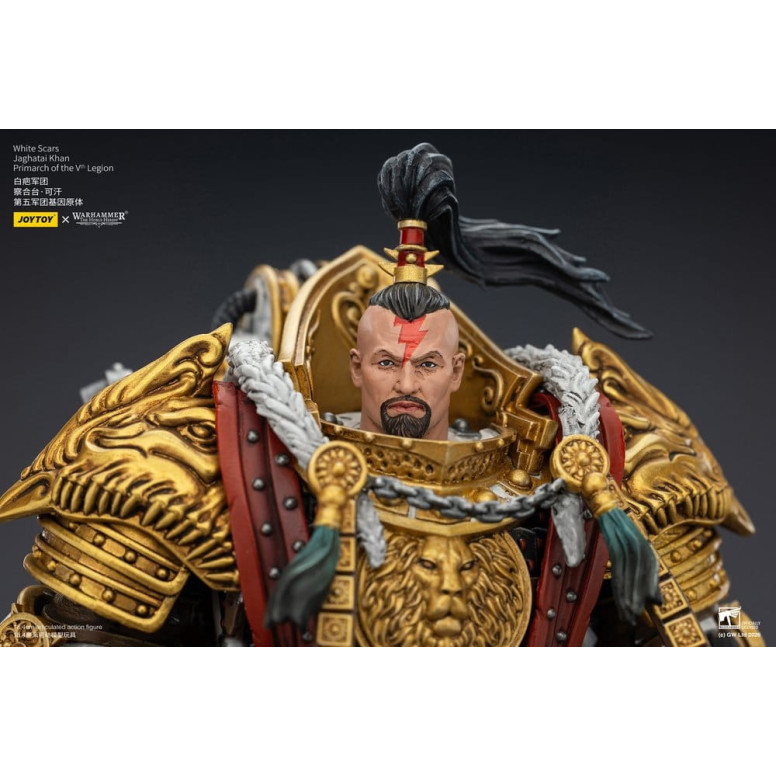 JoyToy Space Marines - Cicatrices Blancas - Jaghatai Khan Primarca de la Vª Legión 1/18 - La Herejía de Horus