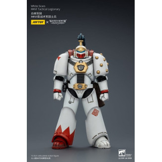 Joytoy - Warhammer - Escuadra Táctica Cicatrices Blancas Mk IV - Legionario Táctico MKVI 1/18