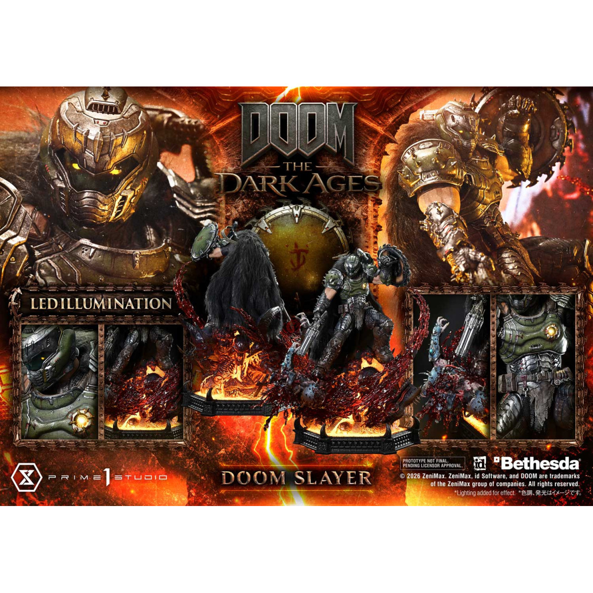 Prime 1 Studio - Doom la Edad Oscura - Doom Slayer