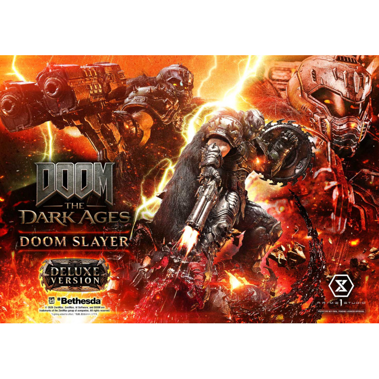 Prime 1 Studio - Doom the Dark Ages - Doom Slayer Deluxe Bonus Version.