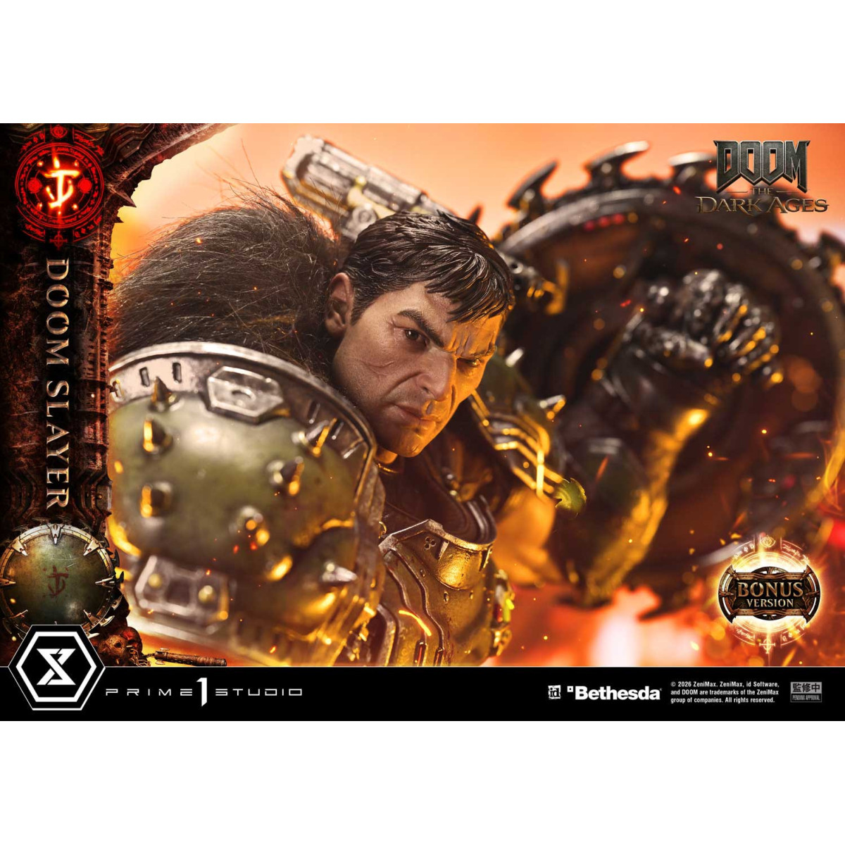 Prime 1 Studio - Doom the Dark Ages - Doom Slayer Deluxe Bonus Version.