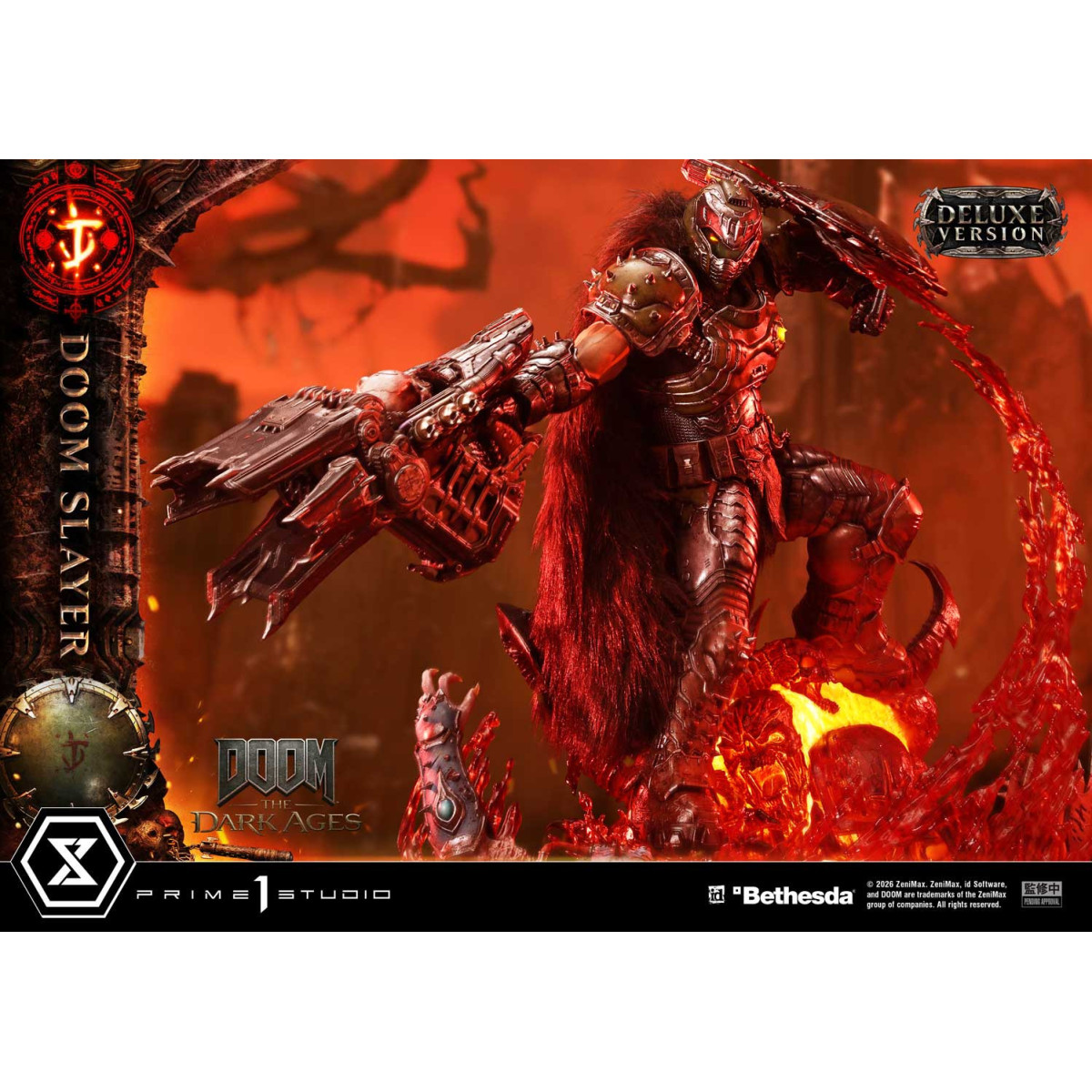Prime 1 Studio - Doom the Dark Ages - Doom Slayer Deluxe Bonus Version.