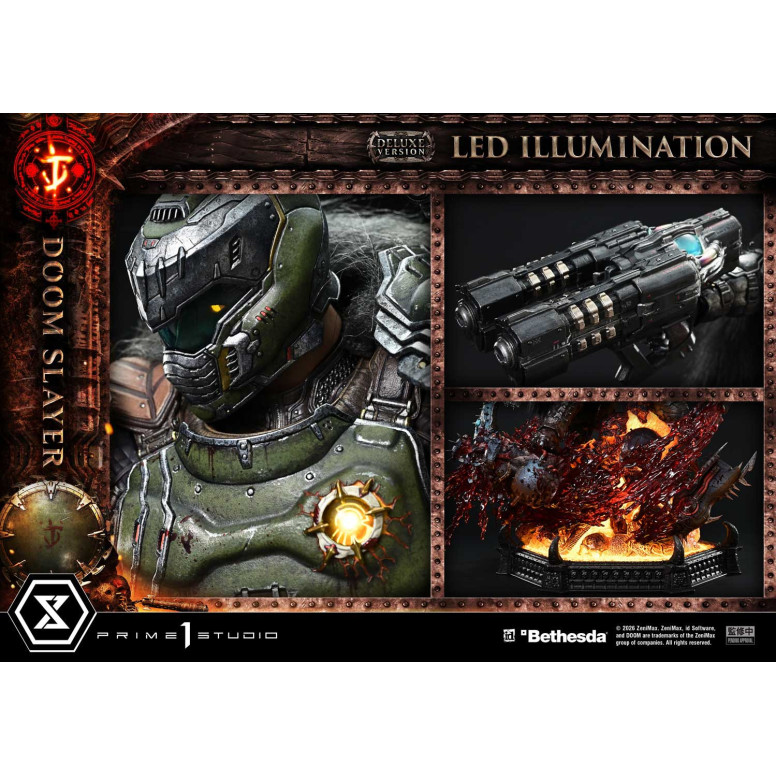 Prime 1 Studio - Doom the Dark Ages - Doom Slayer Deluxe Bonus Version.