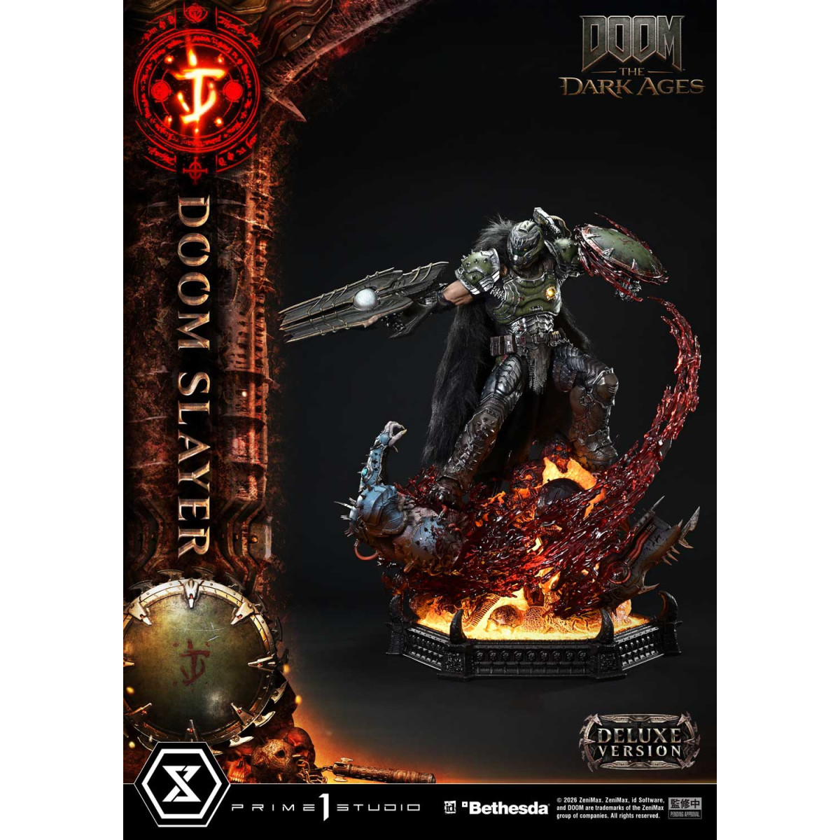 Prime 1 Studio - Doom the Dark Ages - Doom Slayer Deluxe Bonus Version.