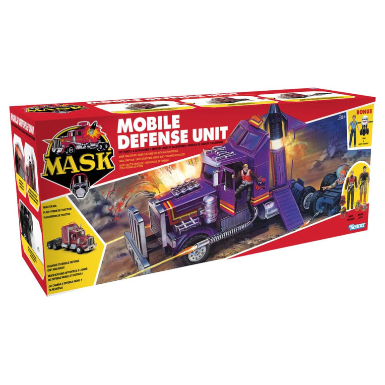 Los leales súbditos - M.A.S.K. - Bruce Sato y Matt Trakker con Rhino Edición Limitada