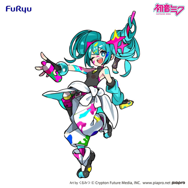 Furyu Trio-Try-iT - Miku Paint Girl - Hatsune Miku