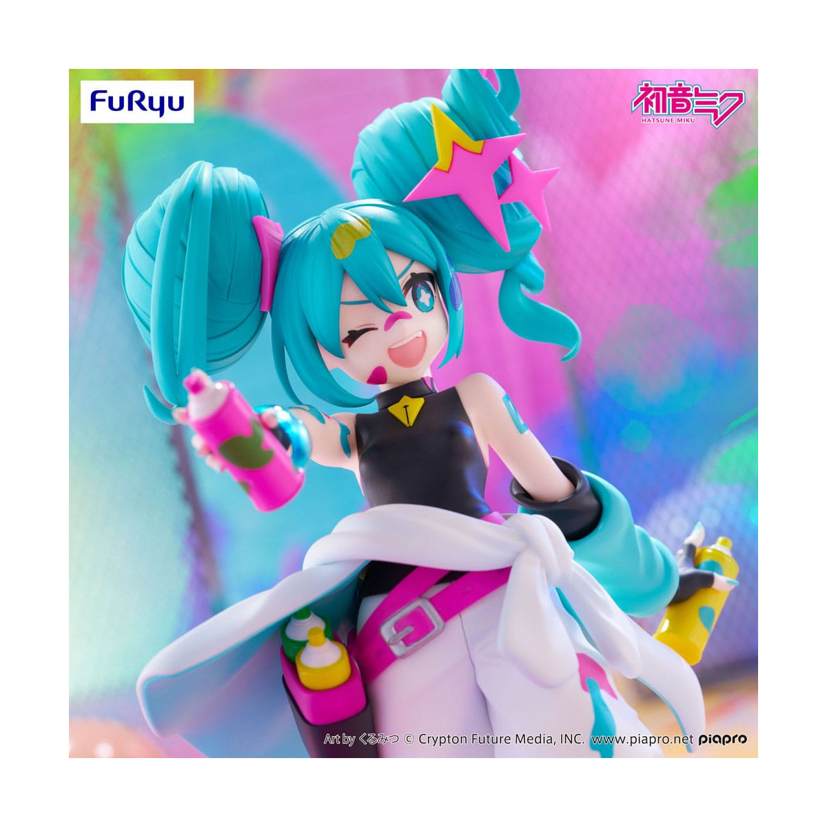 Furyu Trio-Try-iT - Miku Paint Girl - Hatsune Miku