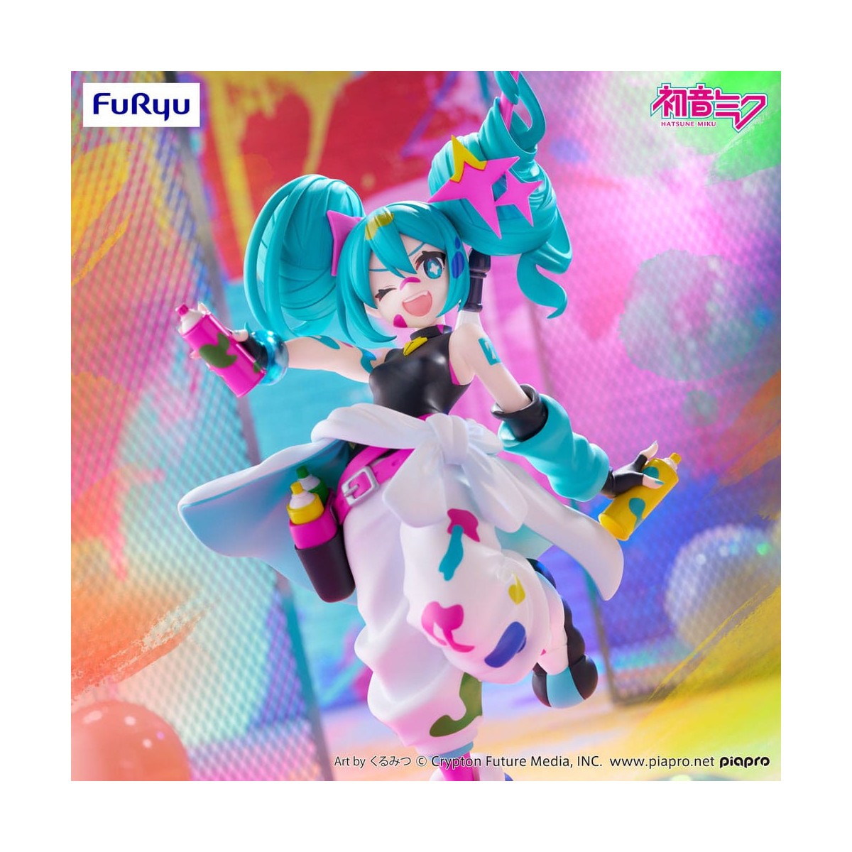 Furyu Trio-Try-iT - Miku Paint Girl - Hatsune Miku