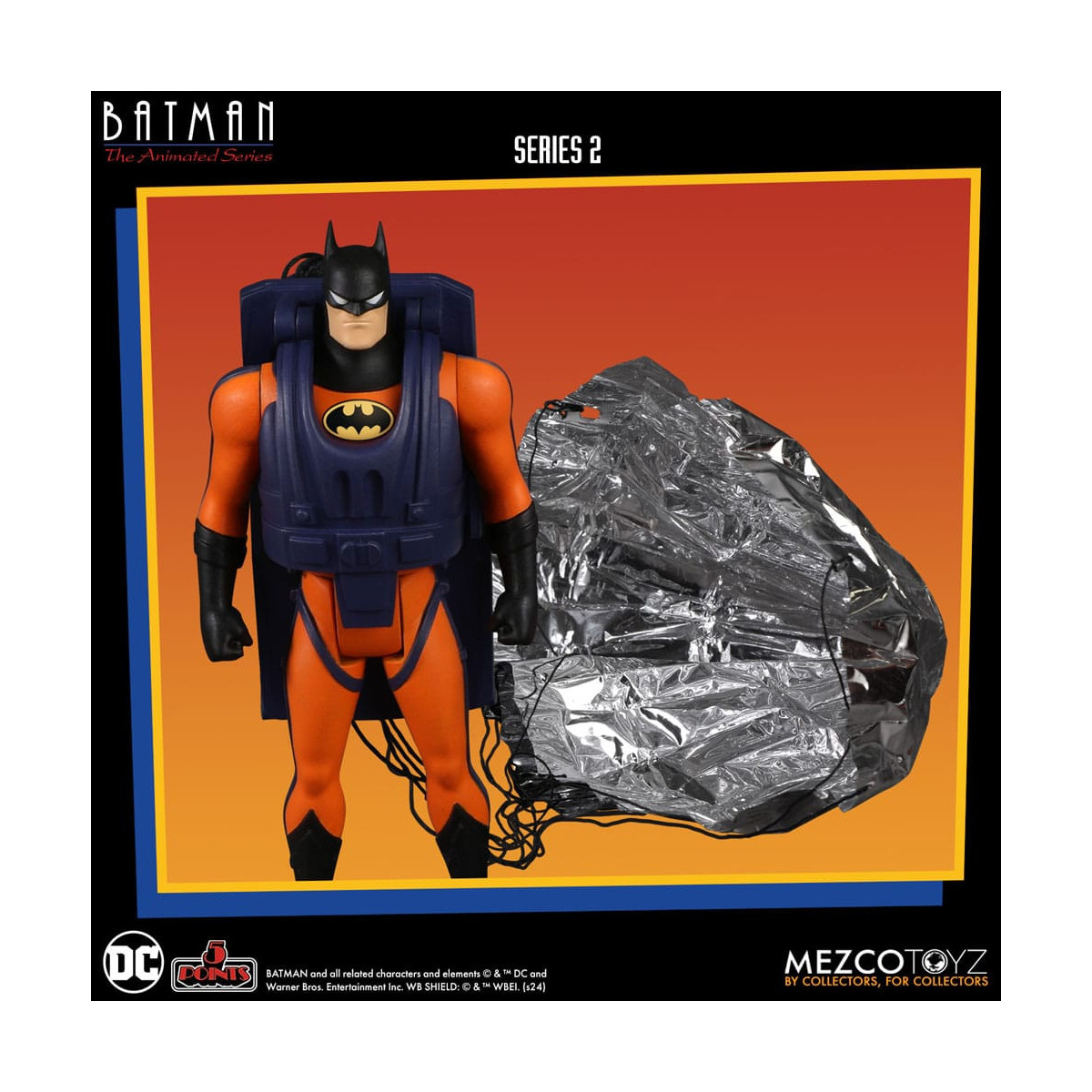 Mezco 5 Puntos - DC Comics Batman: The Animated Series - Deluxe Boxset 4 personajes - Serie 2