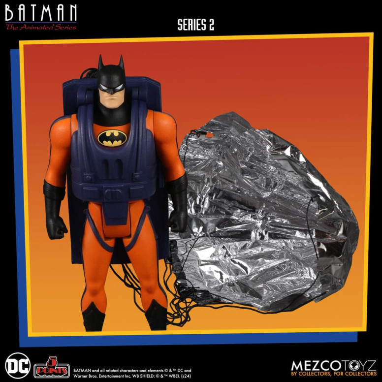 Mezco 5 Puntos - DC Comics Batman: The Animated Series - Deluxe Boxset 4 personajes - Serie 2