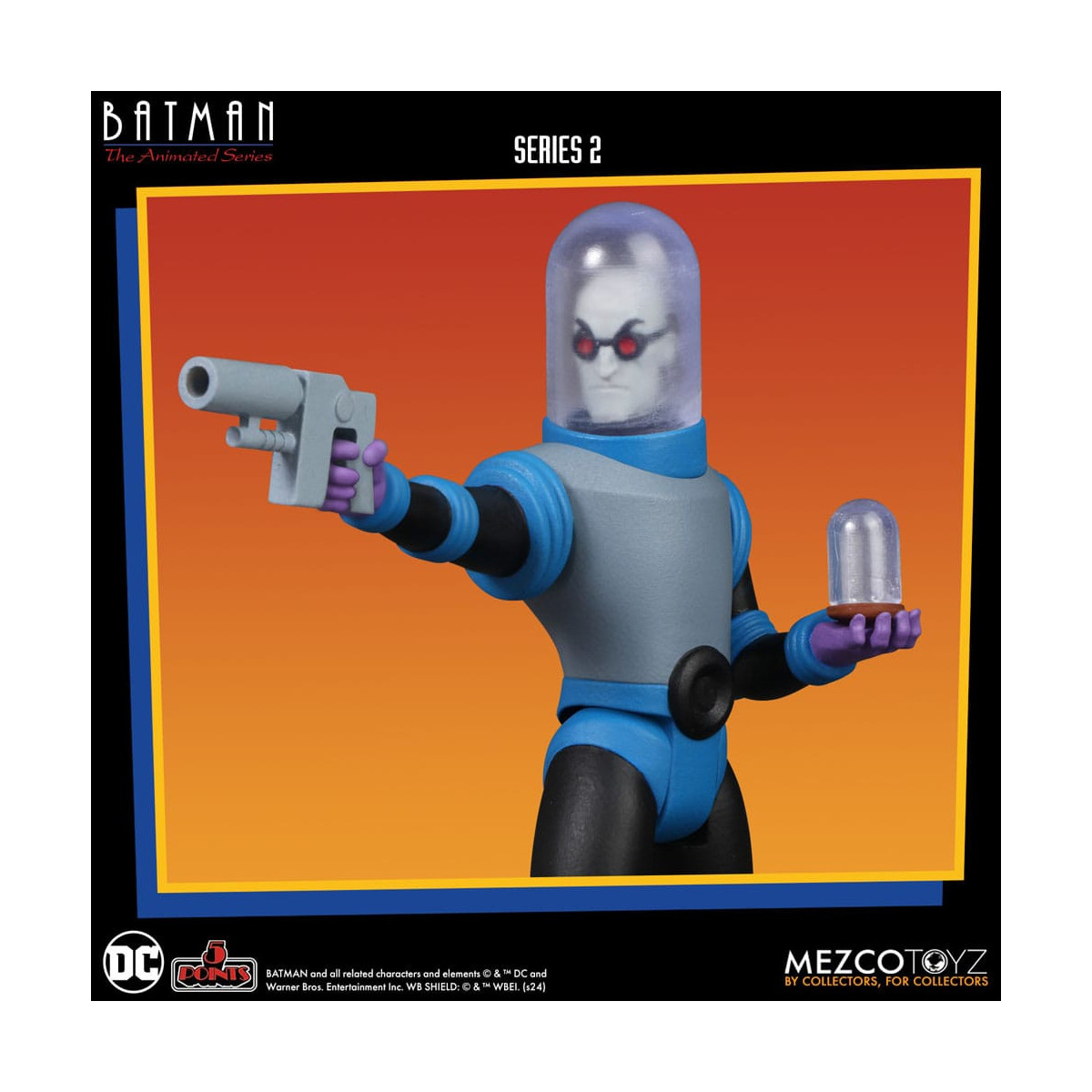 Mezco 5 Puntos - DC Comics Batman: The Animated Series - Deluxe Boxset 4 personajes - Serie 2