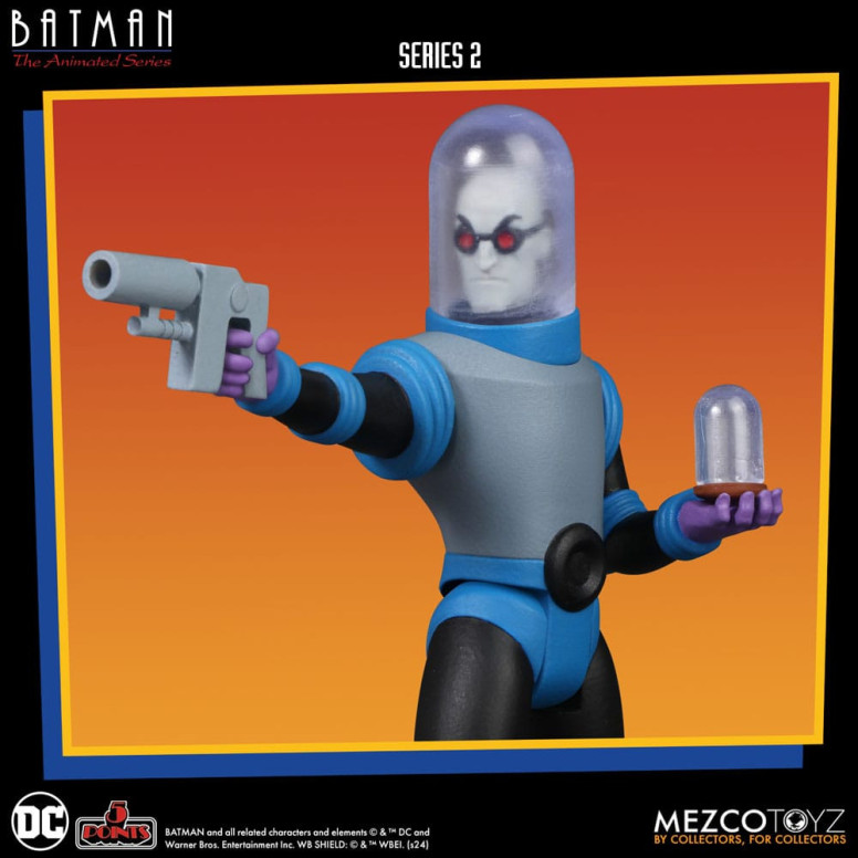 Mezco 5 Puntos - DC Comics Batman: The Animated Series - Deluxe Boxset 4 personajes - Serie 2