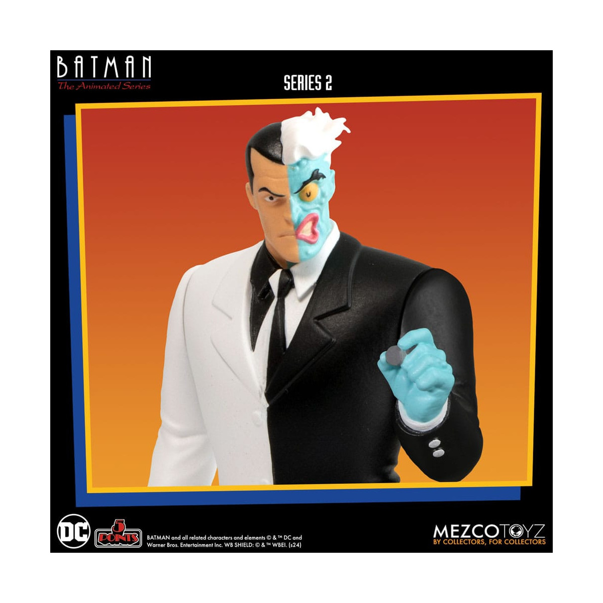 Mezco 5 Puntos - DC Comics Batman: The Animated Series - Deluxe Boxset 4 personajes - Serie 2