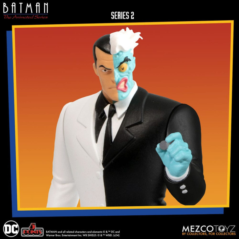 Mezco 5 Puntos - DC Comics Batman: The Animated Series - Deluxe Boxset 4 personajes - Serie 2