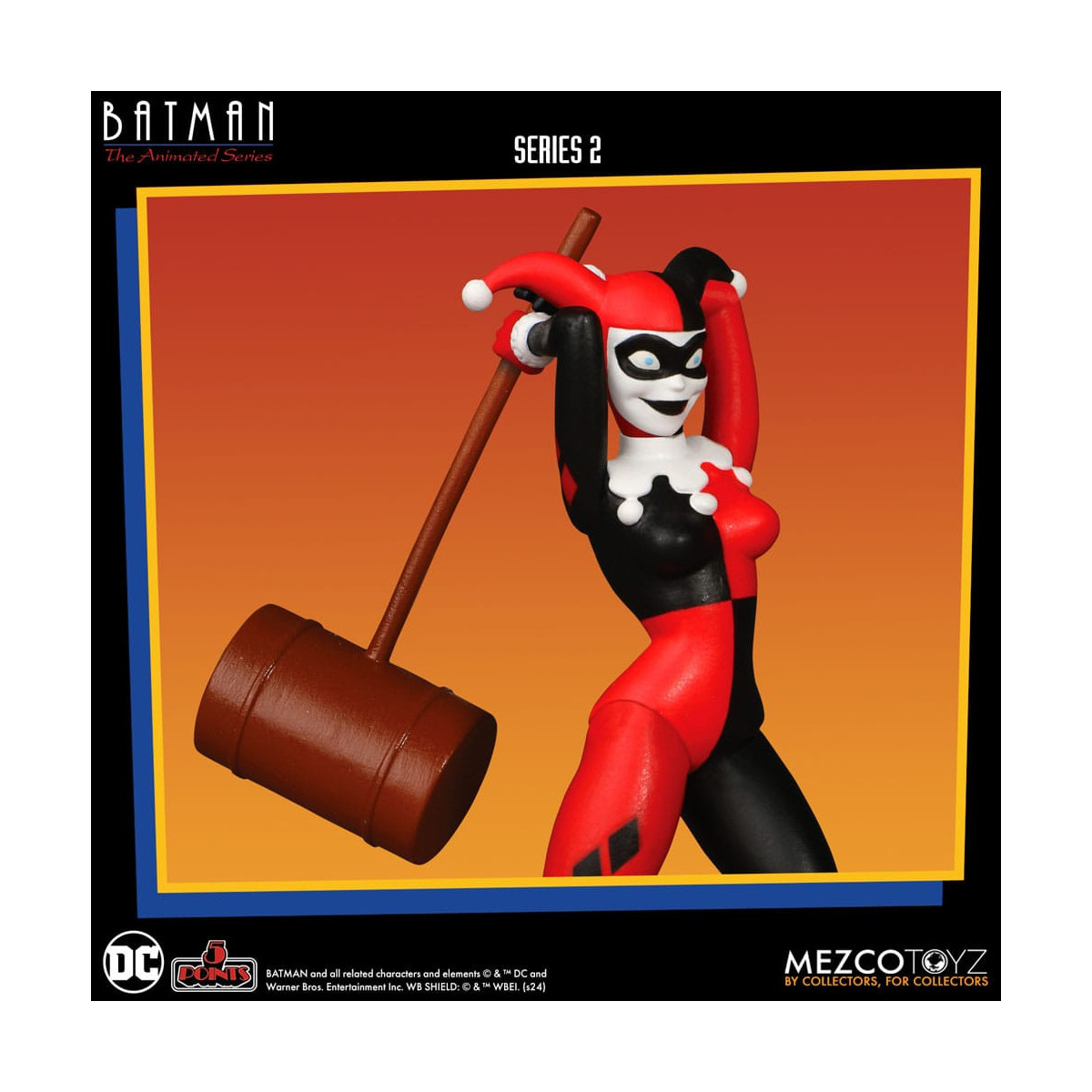 Mezco 5 Puntos - DC Comics Batman: The Animated Series - Deluxe Boxset 4 personajes - Serie 2