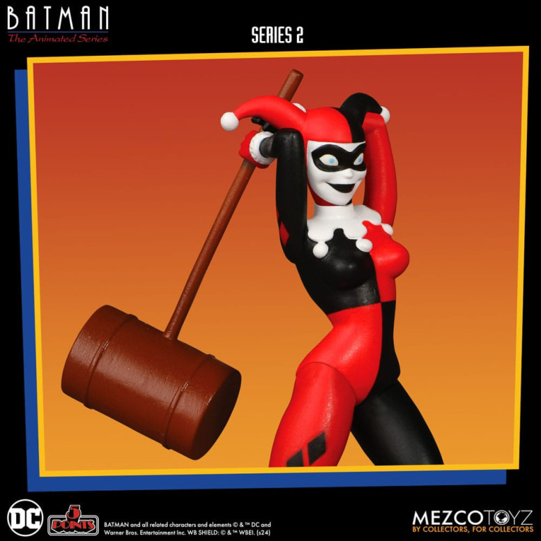 Mezco 5 Puntos - DC Comics Batman: The Animated Series - Deluxe Boxset 4 personajes - Serie 2