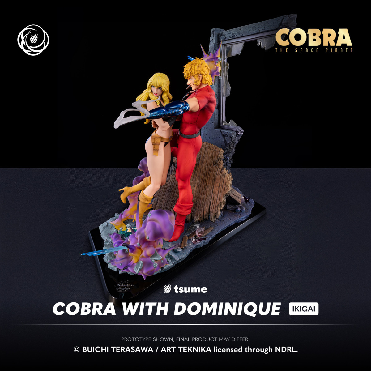 Tsume Ikigai - Cobra con Dominique 1/6 - Cobra El Pirata Espacial