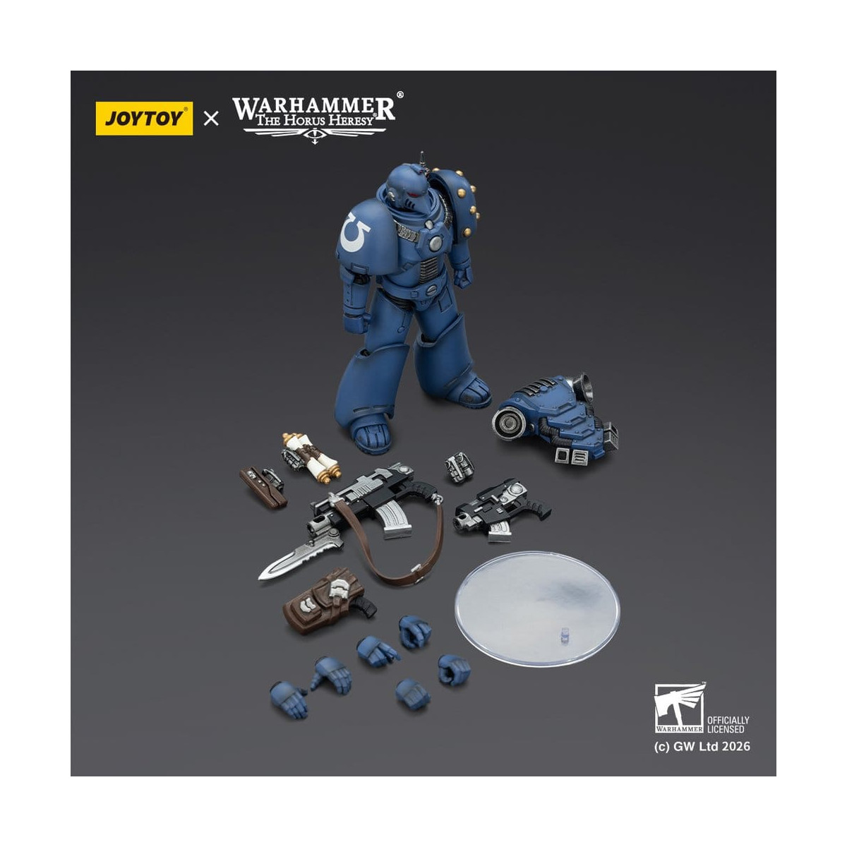Joytoy - Warhammer - Ultramarines - MKIV Legionario Táctico - La Herejía de Horus