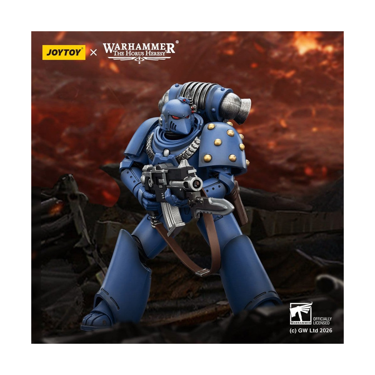 Joytoy - Warhammer - Ultramarines - MKIV Legionario Táctico - La Herejía de Horus