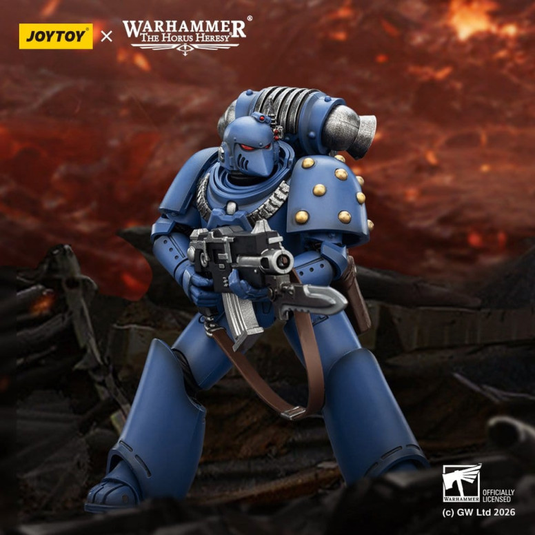 Joytoy - Warhammer - Ultramarines - MKIV Legionario Táctico - La Herejía de Horus