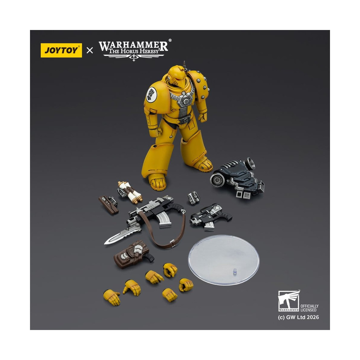Joytoy - Warhammer - Puño Imperial- MKIV Legionario Táctico - La Herejía de Horus